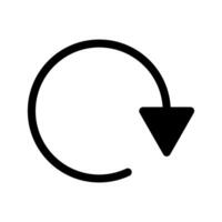 Repeat Icon Symbol Design Illustration vector