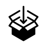 Box Icon Symbol Design Illustration vector