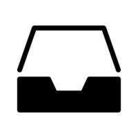 Inbox Icon Symbol Design Illustration vector