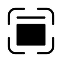 Qr Code Icon Symbol Design Illustration vector