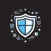 Guardian Shield Icon vector