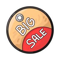 Illustration of price tag vector