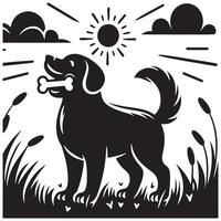 Animal silhouette bundle vector