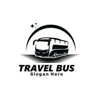 Travel Bus Logo Template Design Illustration vector
