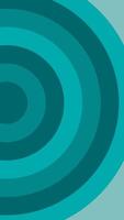 abstract colourful retro style blue circle background vector