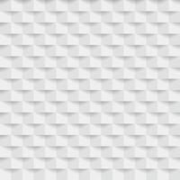 Abstract 3d white geometric background with shadow. Checkerboard texture. vector