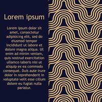 geometric pattern. Seamless braided linear pattern. vector