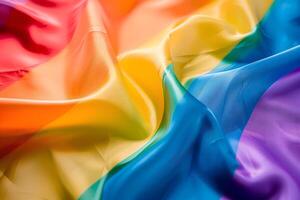 Rainbow colors abstract background. LGBT or pride concept. photo