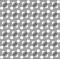Seamless texture in the form of a geometric pattern of black quadrangles on a white background vector