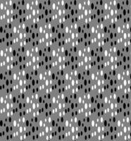 Seamless texture in the form of a monochrome pattern of black and white circles on a gray background vector