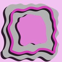 Abstract background in the form of layers of pink and gray colors vector