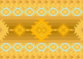 Native tribal-inspired geometric patterns with diamonds triangles and squares, designed for use in fabric, tile and carpet, vector