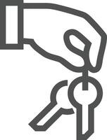 Hand icon symbol image illustration vector