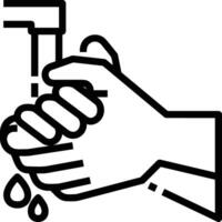 Hand icon symbol image illustration vector