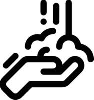 Hand icon symbol image illustration vector