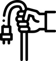Hand icon symbol image illustration vector
