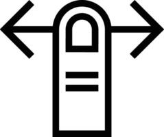 Hand icon symbol image illustration vector