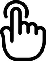 Hand icon symbol image illustration vector