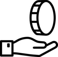 Hand icon symbol image illustration vector