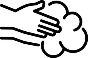 Hand icon symbol image illustration vector