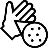 Hand icon symbol image illustration vector