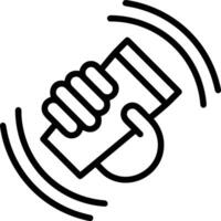 Hand icon symbol image illustration vector