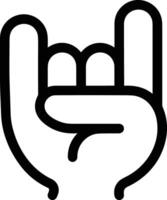 Hand icon symbol image illustration vector