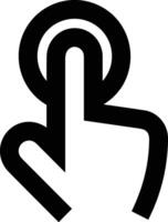 Hand icon symbol image illustration vector