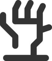 Hand icon symbol image illustration vector