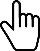 Hand icon symbol image illustration vector
