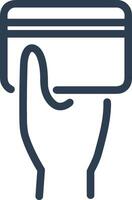 Hand icon symbol image illustration vector