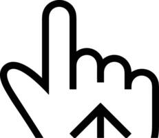 Hand icon symbol image illustration vector