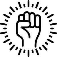 Hand icon symbol image illustration vector