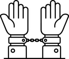 Hand icon symbol image illustration vector