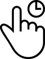 Hand icon symbol image illustration vector