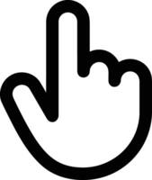 Hand icon symbol image illustration vector