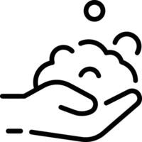 Hand icon symbol image illustration vector