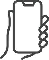 Hand icon symbol image illustration vector