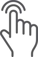 Hand icon symbol image illustration vector