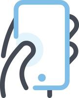Hand icon symbol image illustration vector