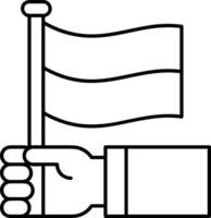 Hand icon symbol image illustration vector