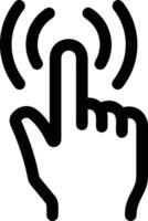Hand icon symbol image illustration vector