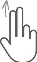 Hand icon symbol image illustration vector