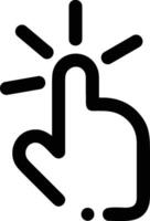 Hand icon symbol image illustration vector