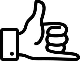 Hand icon symbol image illustration vector