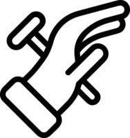 Hand icon symbol image illustration vector