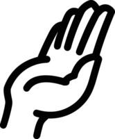Hand icon symbol image illustration vector