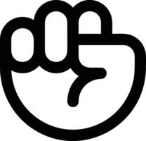 Hand icon symbol image illustration vector