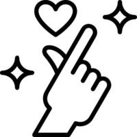 Hand icon symbol image illustration vector