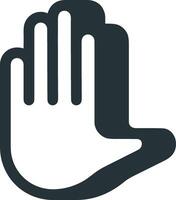 Hand icon symbol image illustration vector